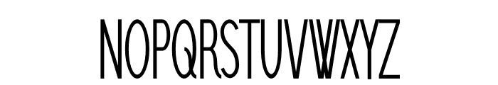 Lenislim Font UPPERCASE