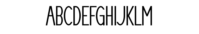 Lenislim Font LOWERCASE