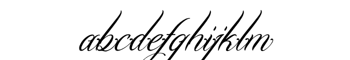 Lentamy Ebigail Italic Font LOWERCASE