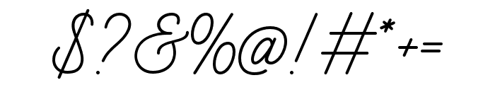 Leonaley-Regular Font OTHER CHARS