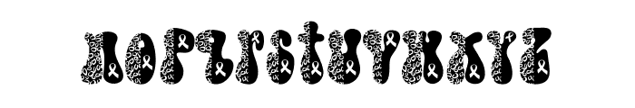 Leopade Cancer Font LOWERCASE