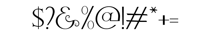 Lepharto-Regular Font OTHER CHARS