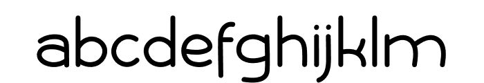 Lequire Font LOWERCASE