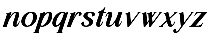 Lessa-BoldItalic Font LOWERCASE