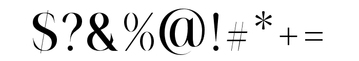 Lessa-Light Font OTHER CHARS
