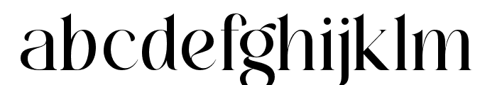 Lessa-Light Font LOWERCASE