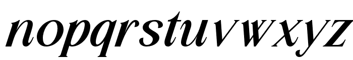 Lessa-MediumItalic Font LOWERCASE