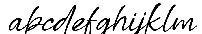 Lestina Regular Font LOWERCASE