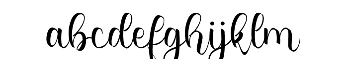 Lestya Wonder Font LOWERCASE