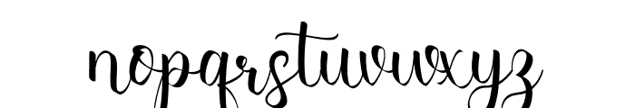 Lestya Wonder Font LOWERCASE