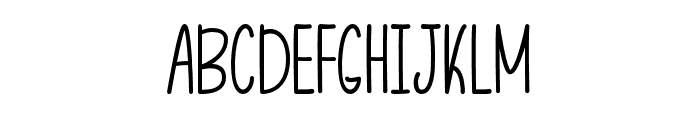 LetThatBeEnough Font UPPERCASE