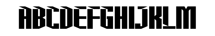 Leterghetic Font UPPERCASE