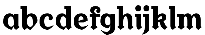 Lethalik Regular Font LOWERCASE