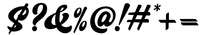LetterVintage-Regular Font OTHER CHARS