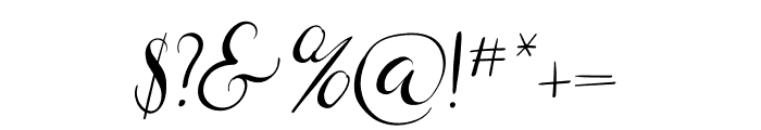 Lettering Font OTHER CHARS
