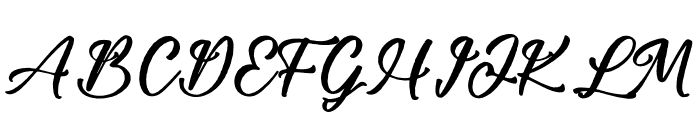 Letterland Font UPPERCASE