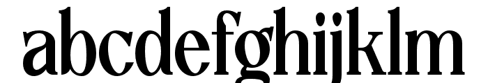 Lettertype-SemiBold Font LOWERCASE