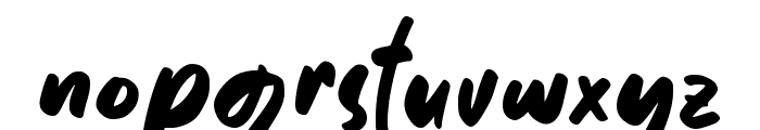 Letticia Font LOWERCASE