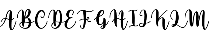 Lettifa Cutes Font UPPERCASE