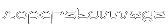 Letting The Cables Sleep-Hollow Font LOWERCASE