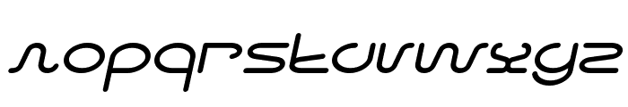 Letting The Cables Sleep Italic Font LOWERCASE