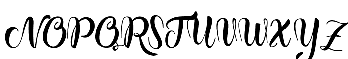 Lettyh Font UPPERCASE