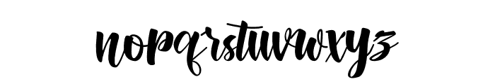 Lettyh Font LOWERCASE