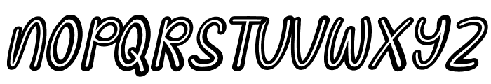 Leutik Italic Font UPPERCASE