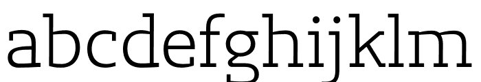 LevSerif-Light Font LOWERCASE