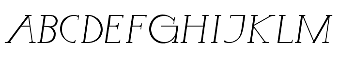 Levania Serif Font UPPERCASE