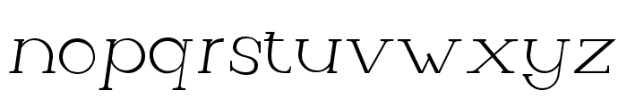 Levania Serif Font LOWERCASE