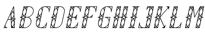 Lexie Italic Font LOWERCASE