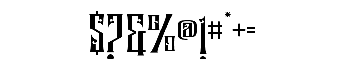 Liberok-Regular Font OTHER CHARS