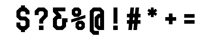 LibertadMono-Black Font OTHER CHARS