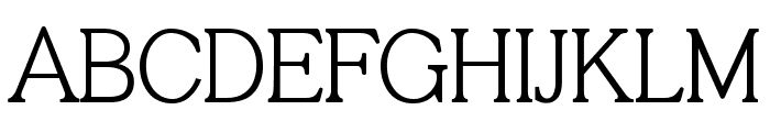 Libertarian Font UPPERCASE