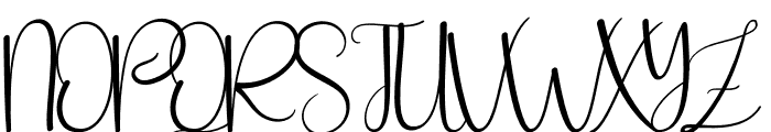 Life Style Font UPPERCASE