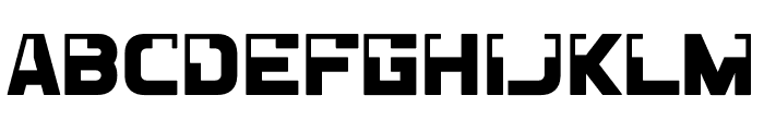 Lifters Font UPPERCASE