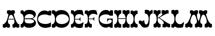 Ligatoy Regular Font UPPERCASE