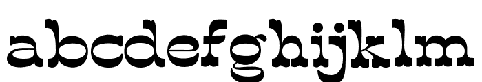 Ligatoy Regular Font LOWERCASE