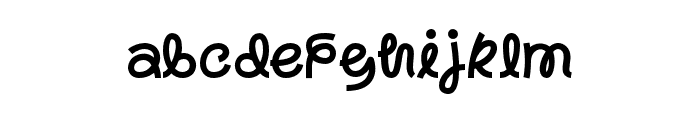 Ligema-Regular Font LOWERCASE