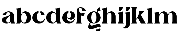 Ligerid-Regular Font LOWERCASE