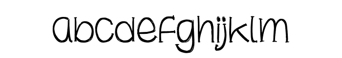 Ligero Font LOWERCASE