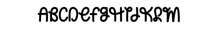 Light Knight Font UPPERCASE