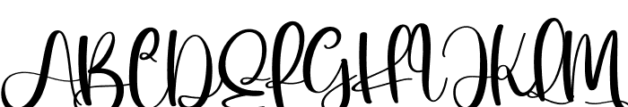 Light Moon Font UPPERCASE