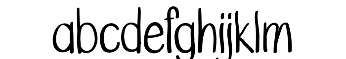 Light Wave Font LOWERCASE