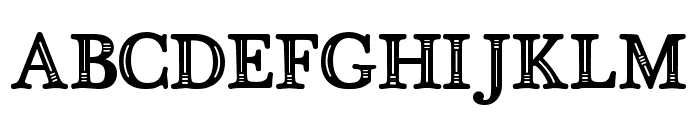 LightHouse Font UPPERCASE