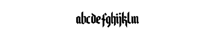Lightbound-Regular Font LOWERCASE