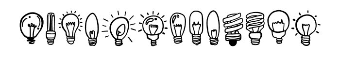 Lightbulb FONT