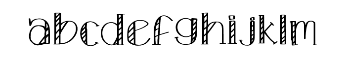 Lighthouse In Sea Font LOWERCASE