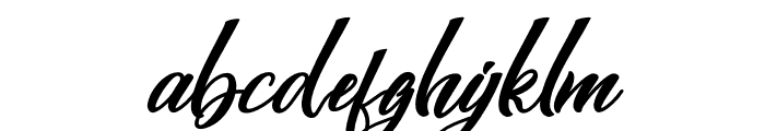 Lightmoon Italic Font LOWERCASE